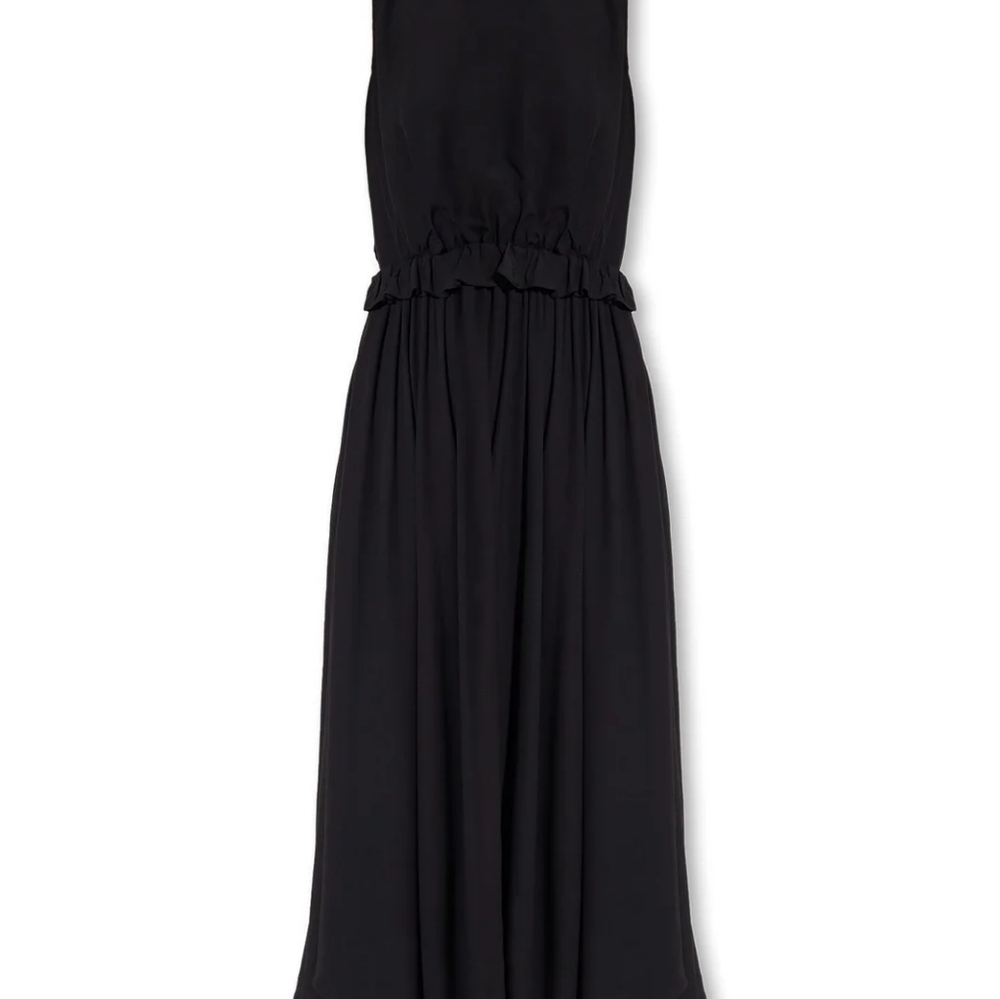 Ulla Johnson Evita Sleeveless Asymmetric Maxi  Dress Size 8